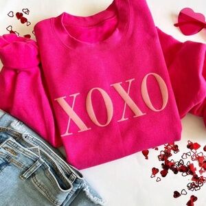 XOXO Pink Sweatshirt
